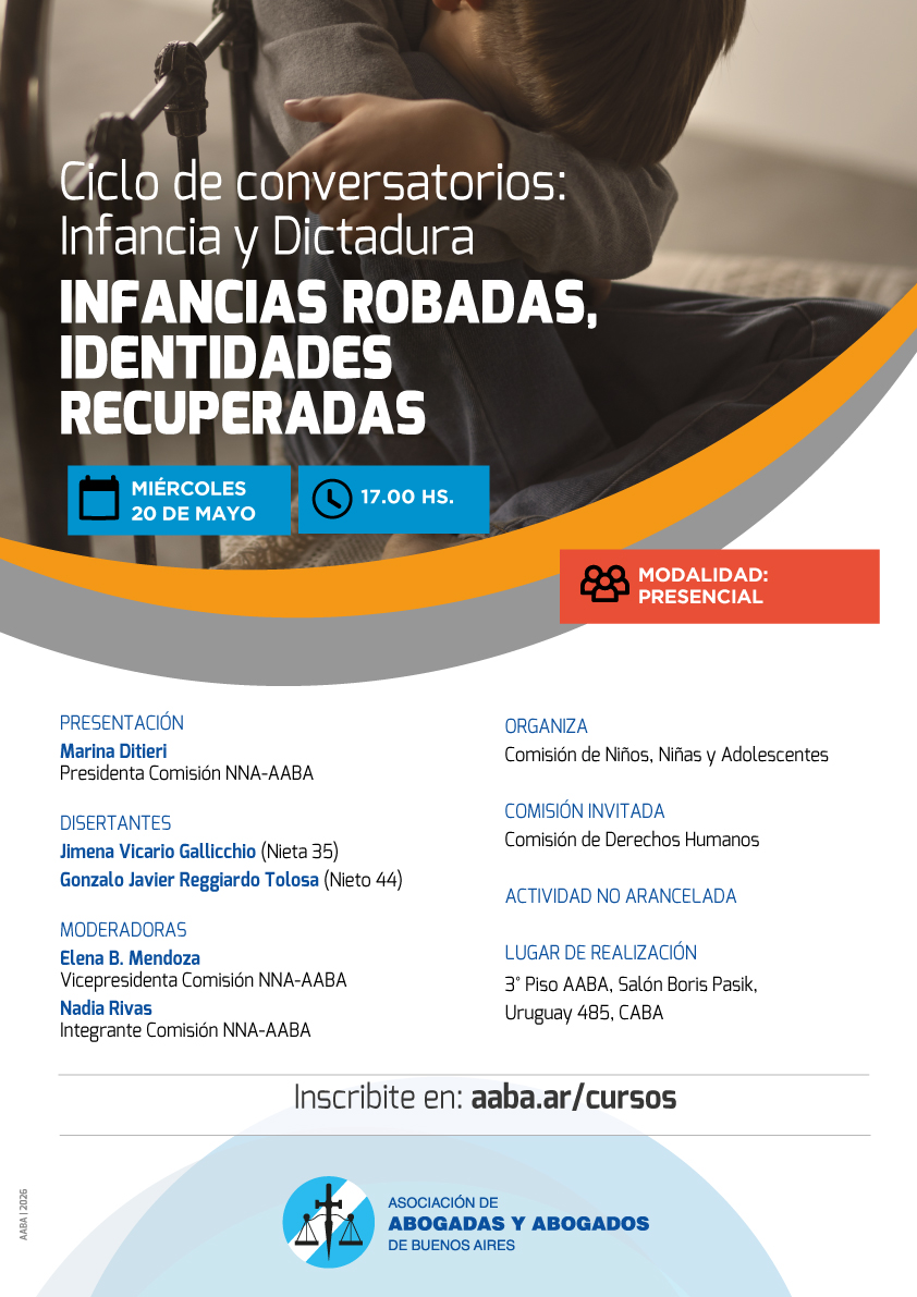 Infancias robadas, identidades recuperadas