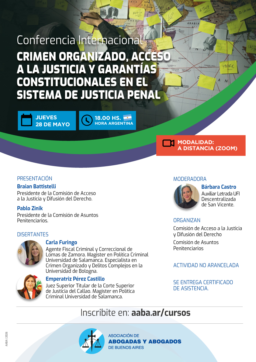 CRIMEN ORGANIZADO, ACCESO A LA JUSTICIA Y GARANTIAS CONSTITUCIONALES EN EL SISTEMA DE JUSTICIA PENAL.