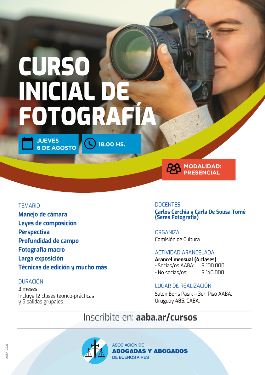 Curso Inicial de Fotografia